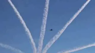 Blue Angels Delta Breakout @ MCAS Miramar Air show 10/4/2014