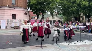 Обряд веснянок. Фольклорний гурт «Мокоша». День Вишиванки. Вінниця, 16.05.2024