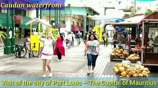 Port Louis - Capital city of Mauritius| City visit|
