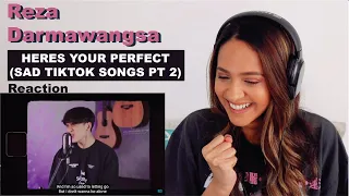 Reza Reza Darmawangsa - "here's your perfect" (sad tiktok songs medley/mashup) part II | REACTION!!