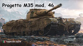 World of Tanks Replay (4k) - Progetto M35 mod. 46, 8 kills, 6,4k dmg, (M)