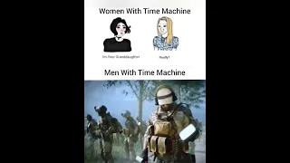 men vs women with time machine