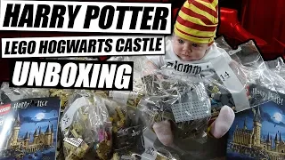 Lego Harry Potter Hogwarts Castle | Unboxing & Review 71043