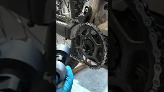 Removing Bosch cx4 chainring and sprocket #bosch #boschebike #ebike #boschcx4 #ebikerepair #mtb