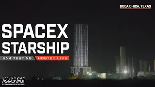 [May 6] Let's watch SpaceX Static Fire Starship SN-4!