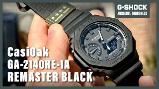 Unboxing G-Shock REMASTER BLACK GA-2140RE-1A