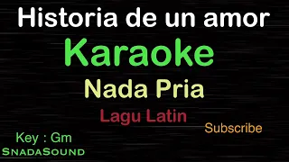 HISTORIA DE UN AMOR-Lagu Latin|KARAOKE NADA PRIA ​-Male-Cowok-Laki-laki@ucokku