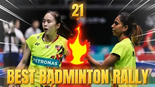 BEST BADMINTON RALLY | 211 RALLY PERLY/THINA MALAYSIA 🇲🇾 VS 🇯🇵 JAPAN