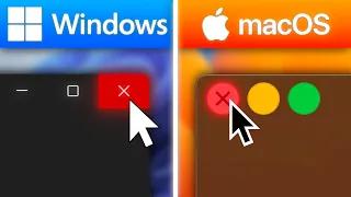 41 Simple Tasks on Windows vs. MacOS