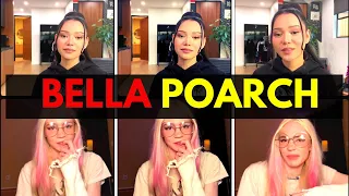 BELLA POARCH instagram live with GRIMES | 15 JULY 2022