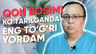 Qon bosimi koʻtarilganda eng toʻg'ri yordam! - MEDO