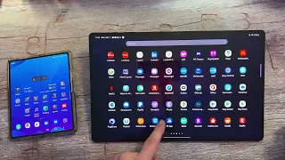 Galaxy Tab S8 How to Call and Text From Samsung Galaxy Phone