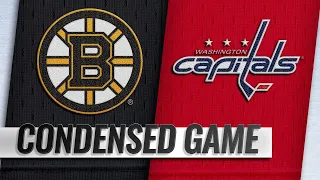 09/18/18 Condensed Game: Bruins @ Capitals