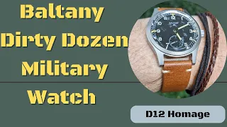 Baltany Dirty Dozen Military Watch. This D12 is a Best Seller For a Reason!