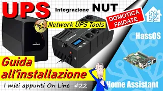 Come installare un UPS ed integrarlo in Home Assistant con Network UPS Tools - ep. 22