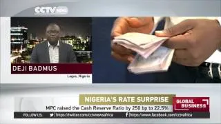 Nigeria raises benchmark interest rates