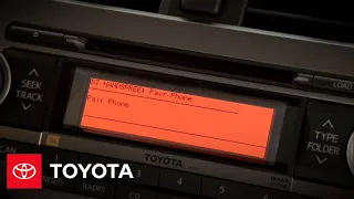 2010 4Runner How-To: Cell Phone Pairing without Navigation | Toyota