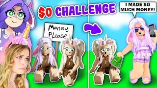 IamSanna VS Cutie STARTING From 0 DOLLARS CHALLENGE! (Roblox)