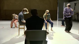 Rambert's new socially distanced creation on BBC London News