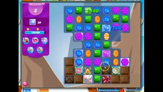Candy Crush Level 3702 Talkthrough, 15 Moves 0 Boosters