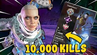 So I Finally Hit 10,000 Kills On Wraith In Apex Legends