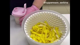 Картофель фри. Силиконовый противень Tupperware