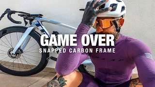 I SNAPPED MY £6000 CARBON ROAD BIKE!