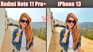 Redmi Note 11 Pro+ VS iPhone 13 - Camera Comparison & Review