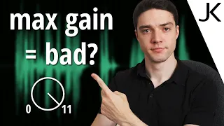 USE YOUR GAIN! The TRUTH about maximum gain setting (set preamp gain properly and minimize noise)