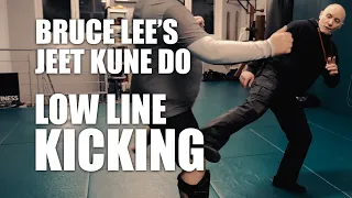 Bruce Lee's Jeet Kune Do | Low Line Kicking | ENG SUB