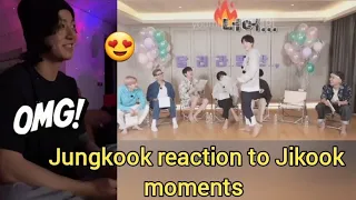 Jungkook reacting to Jikook moments / Jikook moments 2023