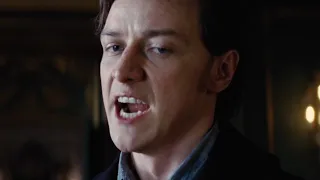 James McAvoy's Professor X but he only say E-R-I-K.