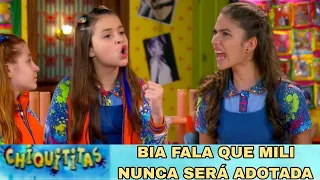 Bia Fala Que Mili Nunca Será Adotada | Chiquititas