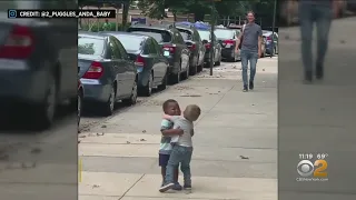 Video Of Toddlers Hugging In Washington Heights Goes Viral
