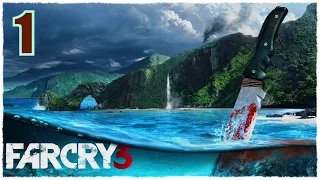 Прохождение Far Cry 3 #1 (Уровень сложности "Чемпион") - Добро пожаловать на Рук-Айленд! (FullHD)