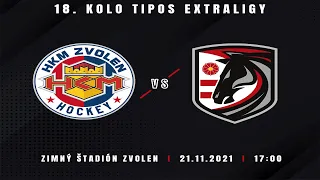 HKM Zvolen - HC GROTTO Prešov |LIVE| TIPOS Extraliga| 18.kolo