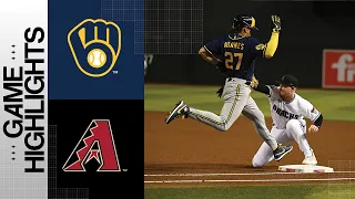 Brewers vs. Diamondbacks Game Highlights (4/11/23) | MLB Highlights