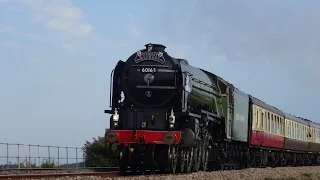 British steam trains at full speed! 2013 - 2015