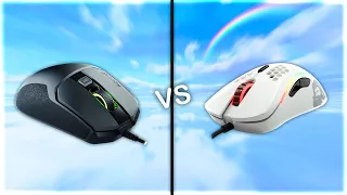 Glorious Model D Vs Roccat Kain 100 (Mouse Comparison)