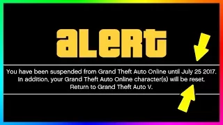 BANNED!! - GTA ONLINE'S BIGGEST BAN WAVE EVER HAS TONS OF PLAYERS BANNED FOREVER, SUSPENDED & RESET!