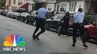 Video Shows Fatal Police Shooting Of Black Man Holding Knife In Philadelphia | NBC News NOW