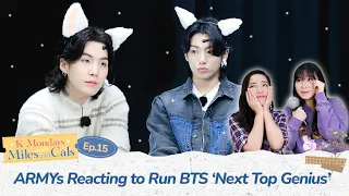 ARMYs Reacting to RUN BTS 'Next Top Genius' | K-Mondays with Miles and Cals | Indonesian Fan Girls 💕
