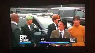 BTS Arrival at the 61st Grammys Awards