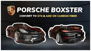 Porsche Convert To GT4 Bodykit Set & Add On Carbon Fiber 🔥