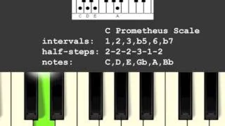 Prometheus Musical Scale aka The Mystic Chord