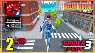 Spider fighter 3 game | new iron man game | New cractor unlock