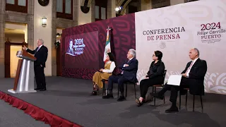 Rescate de mineros en Pasta de Conchos y El Pinabete. Conferencia presidente AMLO