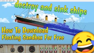 How To Download Floating Sandbox For Free - Floating Sandbox