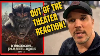 Kingdom Of The Planet Of The Apes Out Of The Theater Reaction!