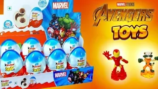 Kinder joy marvel characters  Full Box Opening - SNACK BLOGGER